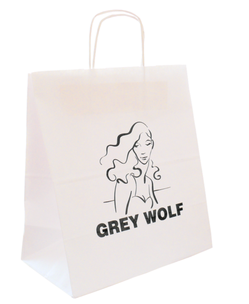 Torba papierowa biała ECO-BAG 08