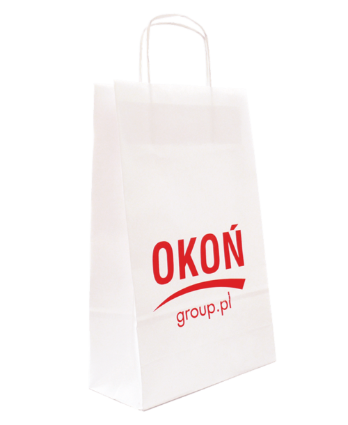 Torba papierowa biała ECO-BAG 10