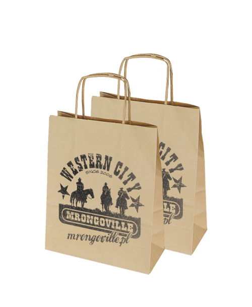 Torba papierowa brązowaECO-BAG 02